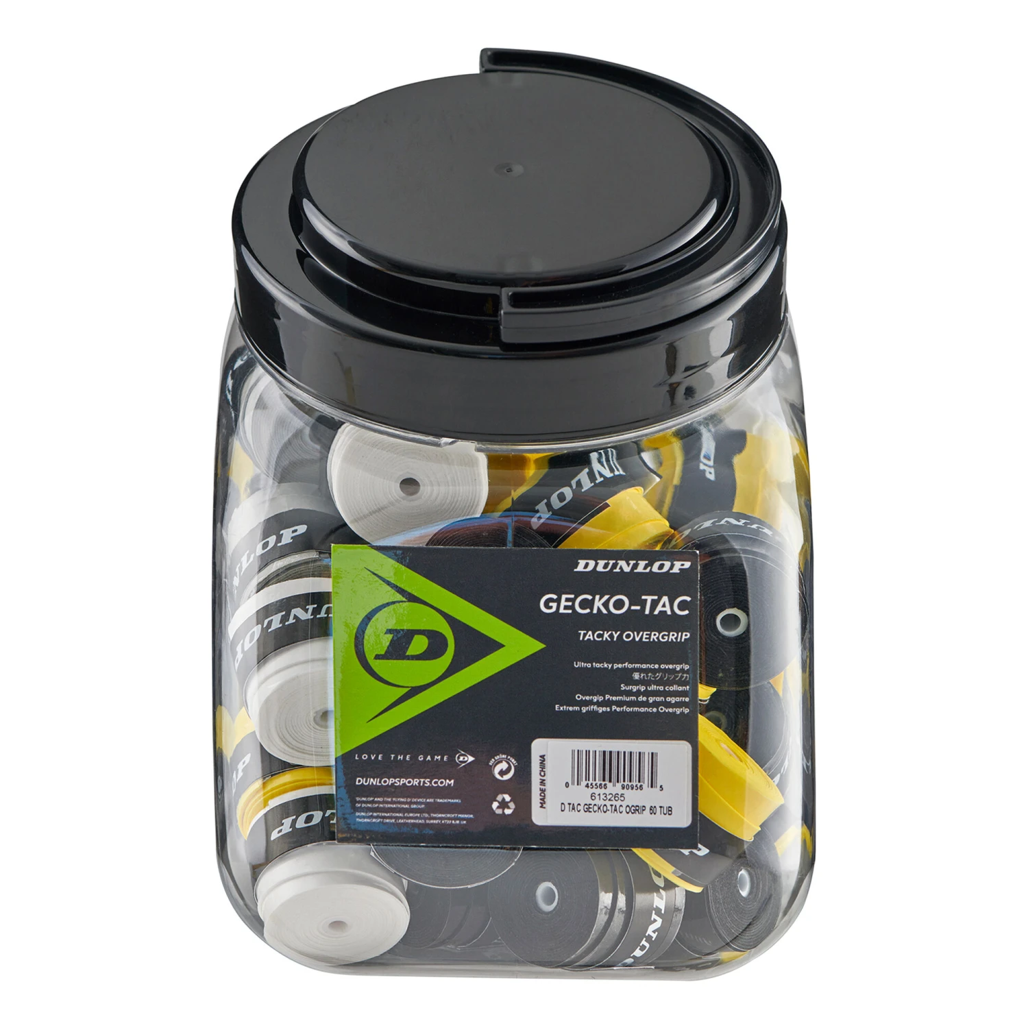 Dunlop Gecko-Tac Confezione Da 60 - Multicolore 3 Dunlop Gecko-Tac Confezione Da 60 - Multicolore