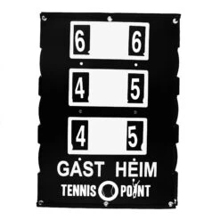 Segnapunti 82 X 58cm - Nero -Attrezzatura Da Tennis 0131000000 0 1