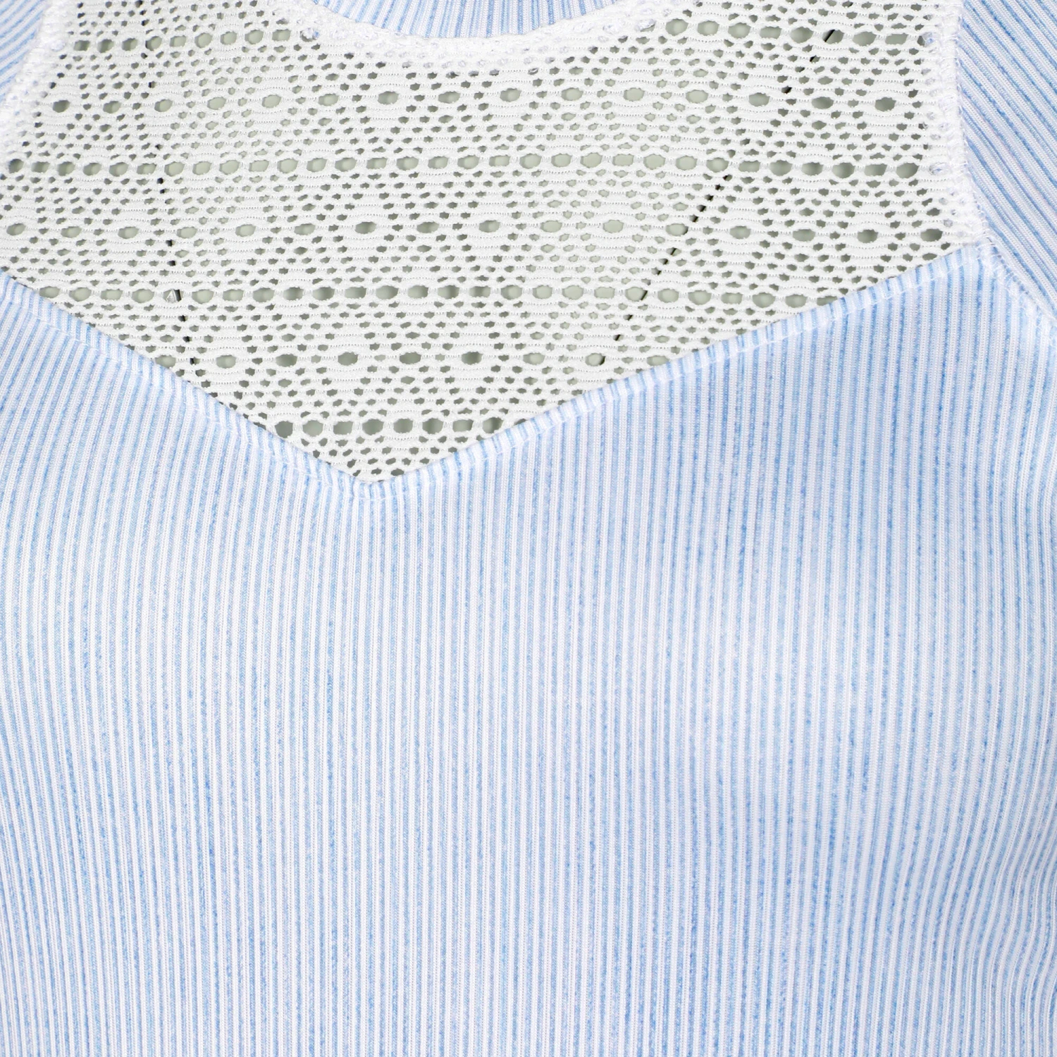 Chambray Blossom Manica Lunga Donna - Blu Chiaro, Multicolore 5 Chambray Blossom Manica Lunga Donna - Blu Chiaro, Multicolore - immagine 3