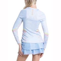 Chambray Blossom Manica Lunga Donna - Blu Chiaro, Multicolore 17 Chambray Blossom Manica Lunga Donna - Blu Chiaro, Multicolore -Attrezzatura Da Tennis 01353000 14