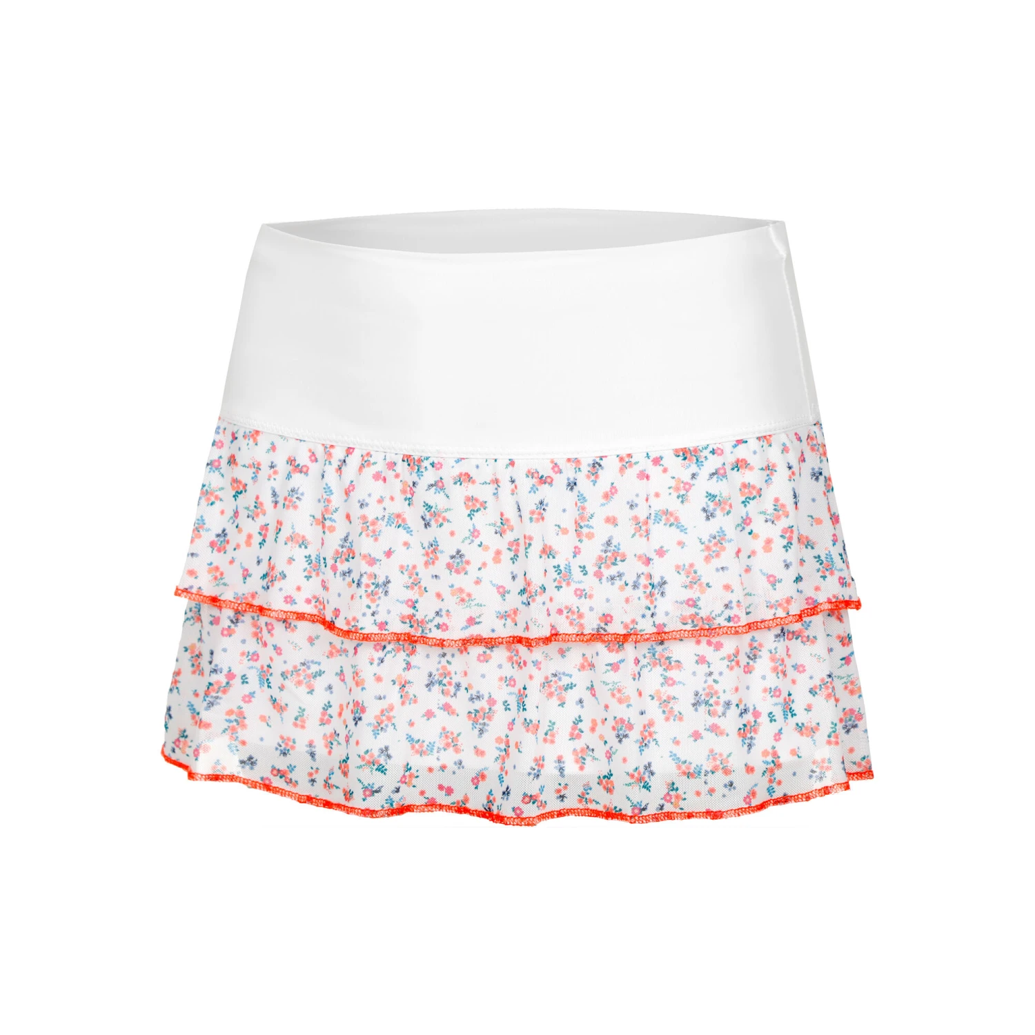 Blossom Mesh Gonna Ragazze - Bianco, Multicolore 3 Blossom Mesh Gonna Ragazze - Bianco, Multicolore