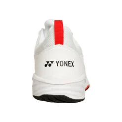 YONEX Power Cushion Sonicage 3 Scarpa Per Tutte Le Superfici Uomini - Bianco, Rosso -Attrezzatura Da Tennis 01408000 0 2