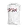 Hello Retro Canottiera Ragazze - Bianco, Multicolore 1 Hello Retro Canottiera Ragazze - Bianco, Multicolore -Attrezzatura Da Tennis 01416000 000