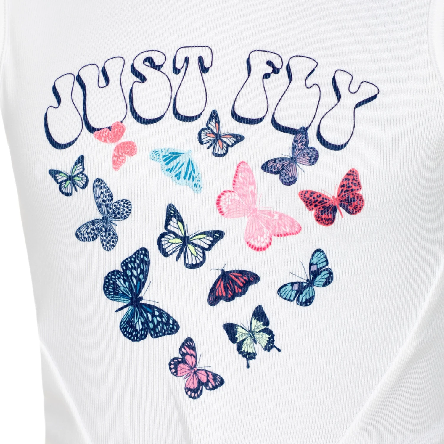 Just Fly Canottiera Ragazze - Bianco, Multicolore 5 Just Fly Canottiera Ragazze - Bianco, Multicolore - immagine 3
