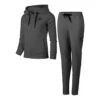 BIDI BADU Dalila Basic Tracksuit Tuta Da Allenamento Donna - Grigio Scuro 1 BIDI BADU Dalila Basic Tracksuit Tuta Da Allenamento Donna - Grigio Scuro -Attrezzatura Da Tennis 01427000 000