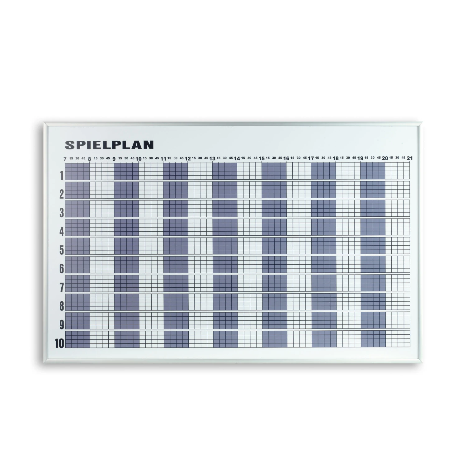 Für 8 Plätze Programma Giornaliero 3 Für 8 Plätze Programma Giornaliero