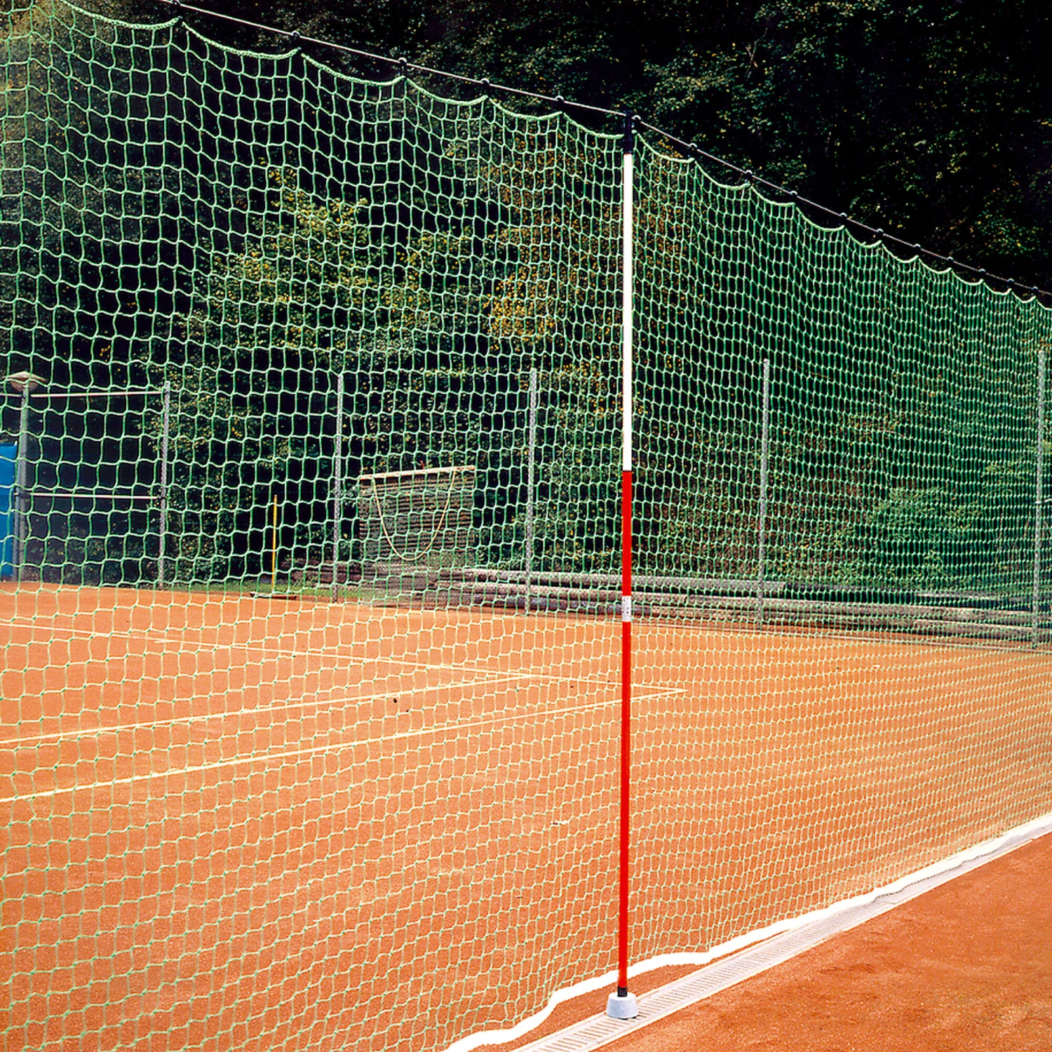 40 X 2,00 M Rete Separatrice Per I Campi Da Tennis - Nero 3 40 X 2,00 M Rete Separatrice Per I Campi Da Tennis - Nero