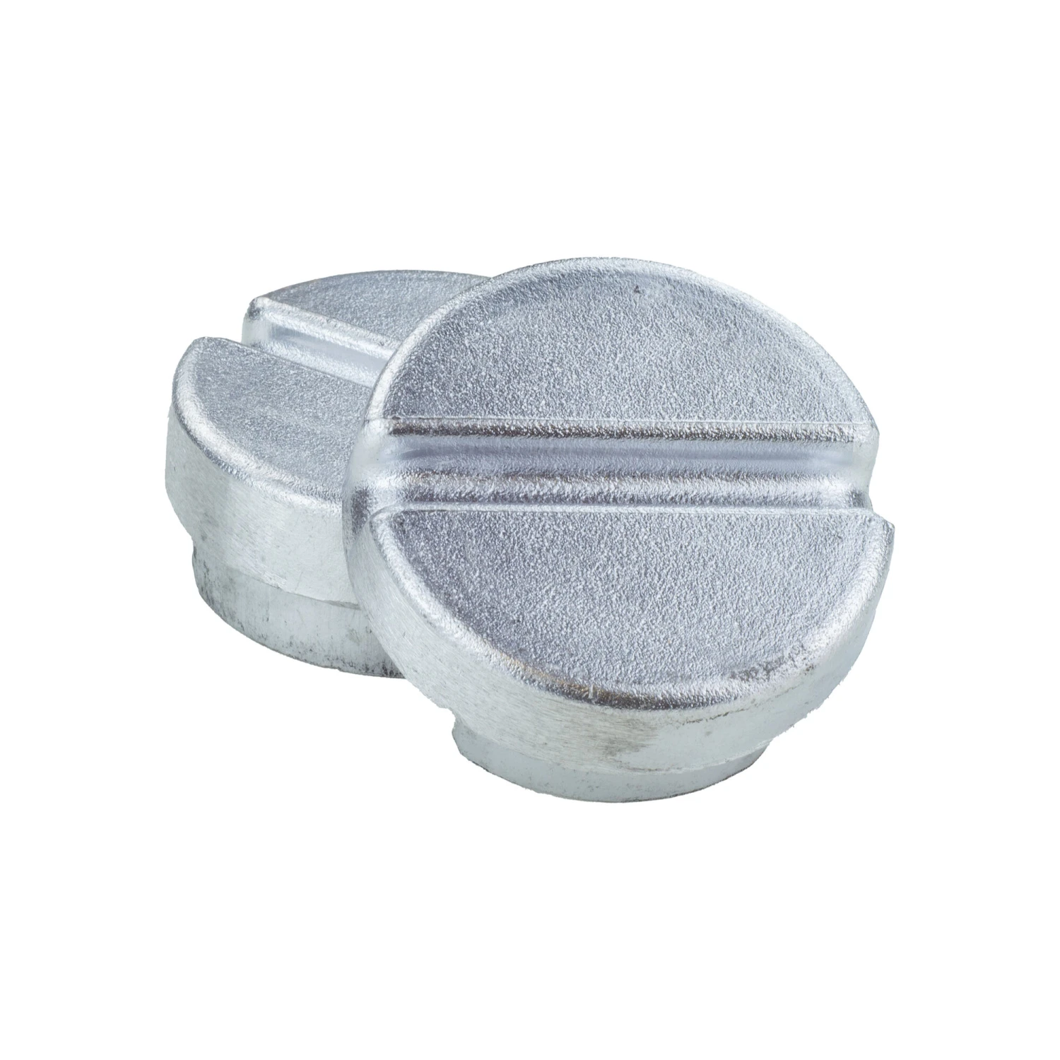 Deckel F. Tennispfosten Alu, Rund, Paar Accessori Per Impianti - Argento 3 Deckel F. Tennispfosten Alu, Rund, Paar Accessori Per Impianti - Argento