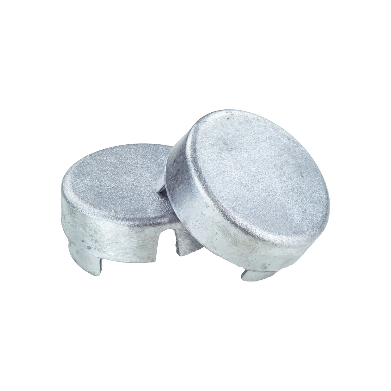 Deckel F. Tennispfosten Alu, Rund, Paar Accessori Per Impianti - Argento 4 Deckel F. Tennispfosten Alu, Rund, Paar Accessori Per Impianti - Argento - immagine 2