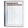 Ranglisten-Magnettafel 6 Ränge Mit Scheibe, Abschließbar Accessori - Bianco -Attrezzatura Da Tennis 0148800000 000