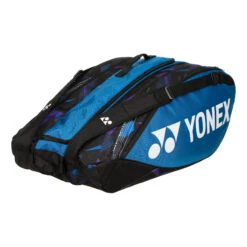 YONEX Pro Racquet Bag Borsa Per Racchetta Da 12 - Blu, Nero