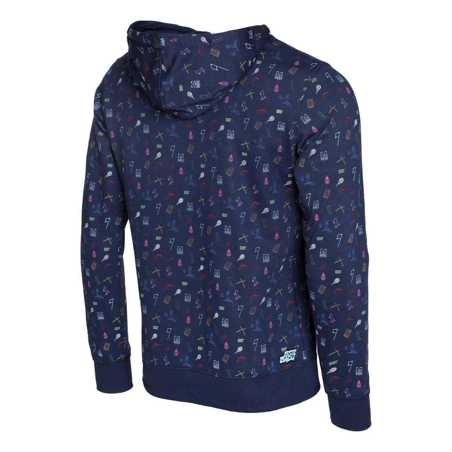 BIDI BADU Napo Lifestyle Felpa Con Cappuccio Uomini - Blu Scuro, Multicolore 4 BIDI BADU Napo Lifestyle Felpa Con Cappuccio Uomini - Blu Scuro, Multicolore - immagine 2