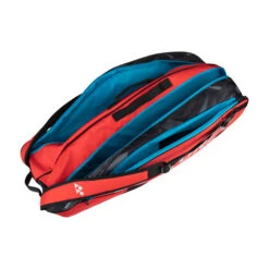 YONEX Pro Racquet Bag Borsa Per Racchetta Da 6 - Rosso, Nero -Attrezzatura Da Tennis 0152600000 10