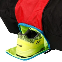 YONEX Club Line Racket Bag Borsa Per Racchetta Da 12 - Rosso, Nero -Attrezzatura Da Tennis 0154500000 12
