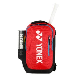 YONEX Backpack Club Line Zaino - Rosso, Nero -Attrezzatura Da Tennis 0154900000 10