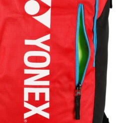 YONEX Backpack Club Line Zaino - Rosso, Nero -Attrezzatura Da Tennis 0154900000 11