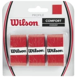 Wilson Profile Overgrip Confezione Da 3 - Rosso