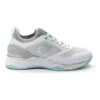 Lotto Mirage 200 Scarpa Per Terra Rossa Donna - Bianco, Argento -Attrezzatura Da Tennis 01562000 01