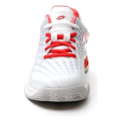 Lotto Mirage 100 Scarpa Per Terra Rossa Donna - Bianco, Rosso -Attrezzatura Da Tennis 01598000 10