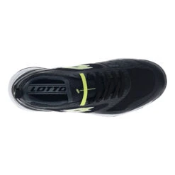 Lotto Mirage 200 Scarpa Per Terra Rossa Uomini - Nero, Lime -Attrezzatura Da Tennis 01661000 0 4