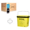 Dunlop ATP 24 Tubi Da 3 Nel Cartone, In Aggiunta Secchiello Per Palline -Attrezzatura Da Tennis 0169800000 000