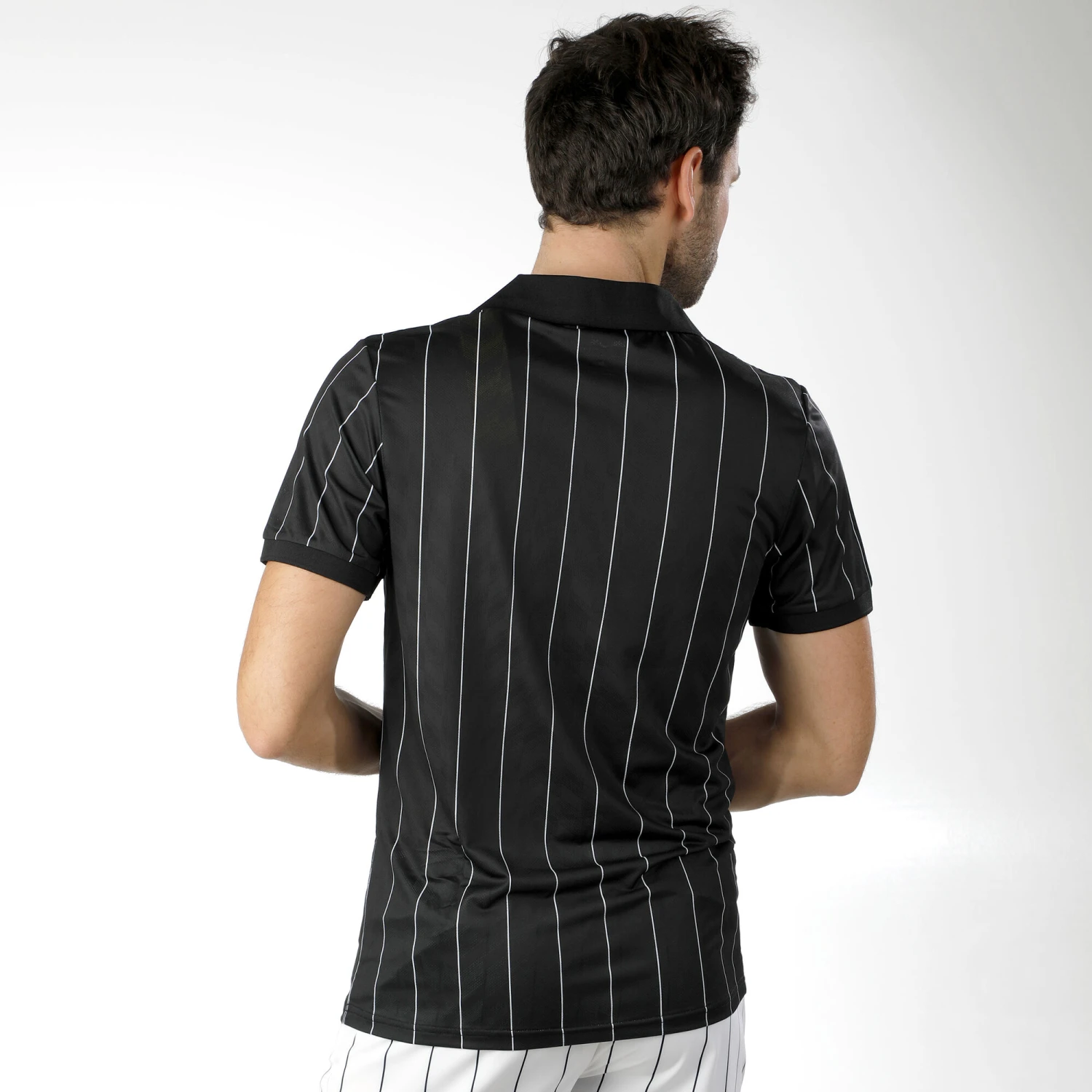 Stripes Polo Edizione Speciale Uomini - Nero, Bianco 6 Stripes Polo Edizione Speciale Uomini - Nero, Bianco - immagine 4