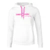 Logo Felpa Con Cappuccio Donna - Bianco, Rosa -Attrezzatura Da Tennis 01768000 000 1