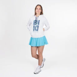 BIDI BADU Tendai Lifestyle Felpa Con Cappuccio Donna - Bianco -Attrezzatura Da Tennis 01784000 13