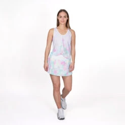 BIDI BADU Lowey Tech Plissee Gonna Donna - Bianco, Rosa 9 BIDI BADU Lowey Tech Plissee Gonna Donna - Bianco, Rosa -Attrezzatura Da Tennis 01795000 13