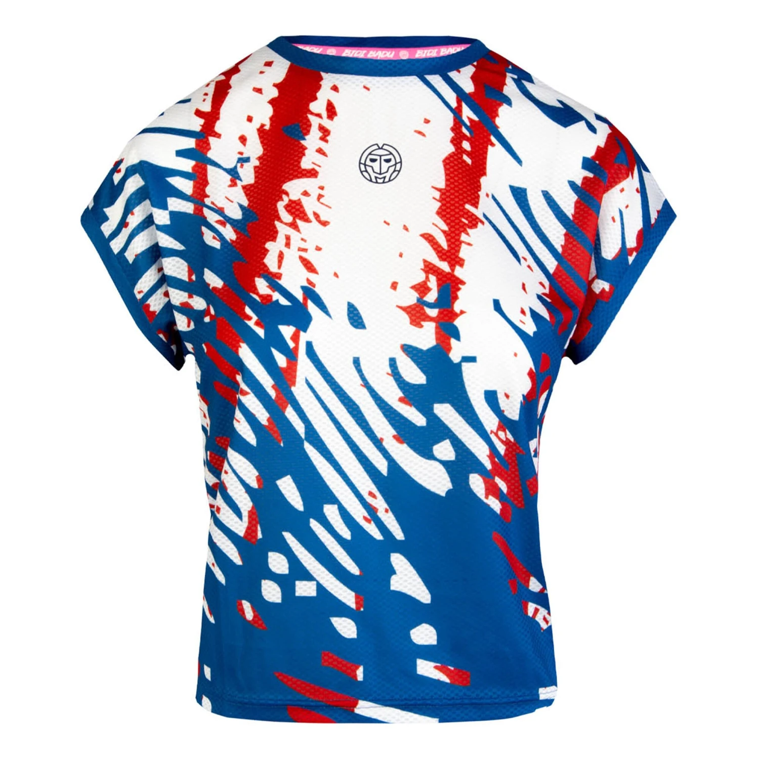 BIDI BADU Nadra Tech Maglietta Donna - Blu, Bianco 3 BIDI BADU Nadra Tech Maglietta Donna - Blu, Bianco