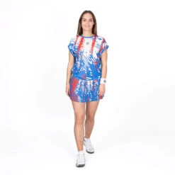 BIDI BADU Nadra Tech Maglietta Donna - Blu, Bianco 9 BIDI BADU Nadra Tech Maglietta Donna - Blu, Bianco -Attrezzatura Da Tennis 01814000 13