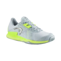 Head Sprint Pro 3.5 Scarpa Per Terra Rossa Uomini - Grigio, Giallo -Attrezzatura Da Tennis 01829000 000