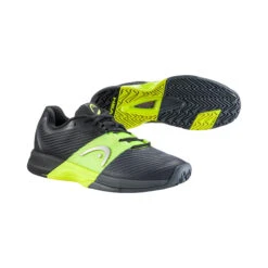 Head Revolt Pro 4.0 Scarpa Per Tutte Le Superfici Uomini - Nero, Giallo -Attrezzatura Da Tennis 01841000 0 8