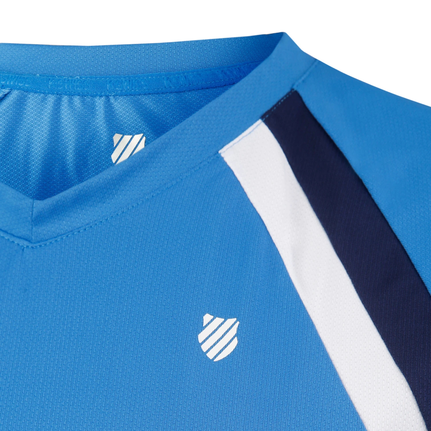 K-Swiss Core Team Maglietta Donna - Blu, Multicolore 5 K-Swiss Core Team Maglietta Donna - Blu, Multicolore - immagine 3