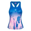 BIDI BADU Yaka Tech Canottiera Donna - Blu, Rosa -Attrezzatura Da Tennis 01882000 000 1
