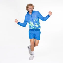 BIDI BADU Lynel Tech Giacca Da Allenamento Uomini - Blu, Verde -Attrezzatura Da Tennis 01892000 13
