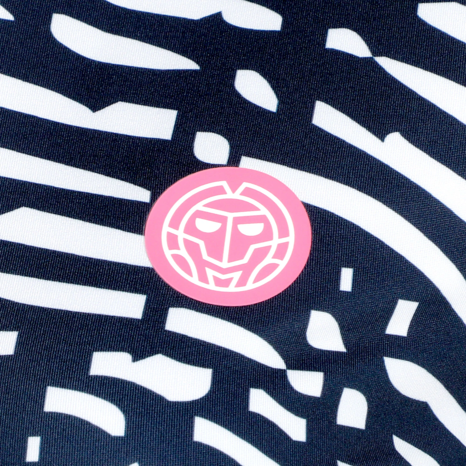 BIDI BADU Fingerprint Printed Manica Lunga Donna - Blu Scuro, Bianco 9 BIDI BADU Fingerprint Printed Manica Lunga Donna - Blu Scuro, Bianco - immagine 7