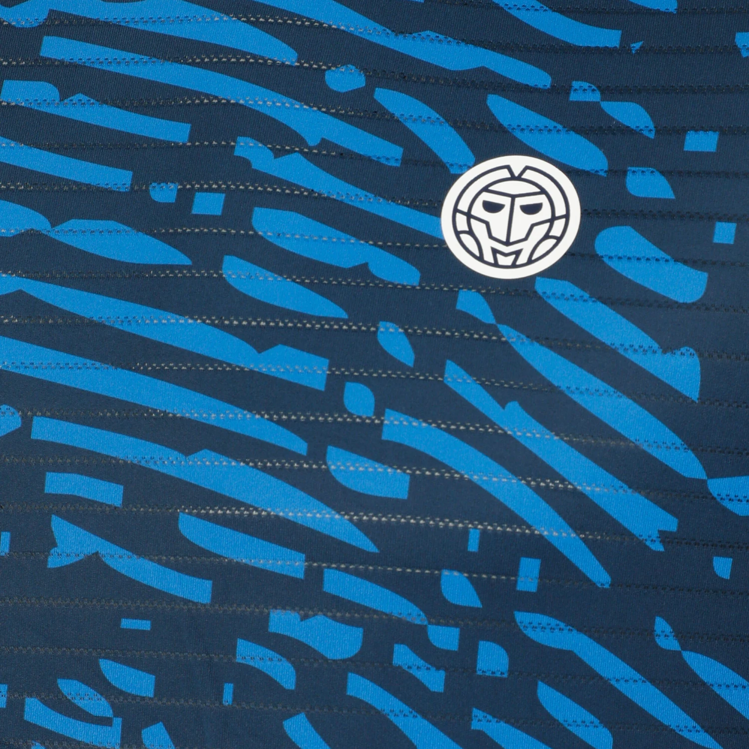 BIDI BADU Fingerprint Round Neck Maglietta Uomini - Blu Scuro, Bianco 9 BIDI BADU Fingerprint Round Neck Maglietta Uomini - Blu Scuro, Bianco - immagine 7