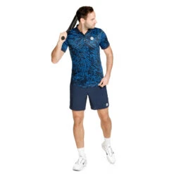 BIDI BADU Fingerprint Polo Uomini - Blu Scuro, Blu 12 BIDI BADU Fingerprint Polo Uomini - Blu Scuro, Blu -Attrezzatura Da Tennis 01902000 0 3