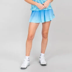 BIDI BADU Colortwist Printed Wavy Gonna Donna - Blu Chiaro, Blu -Attrezzatura Da Tennis 01947000 13