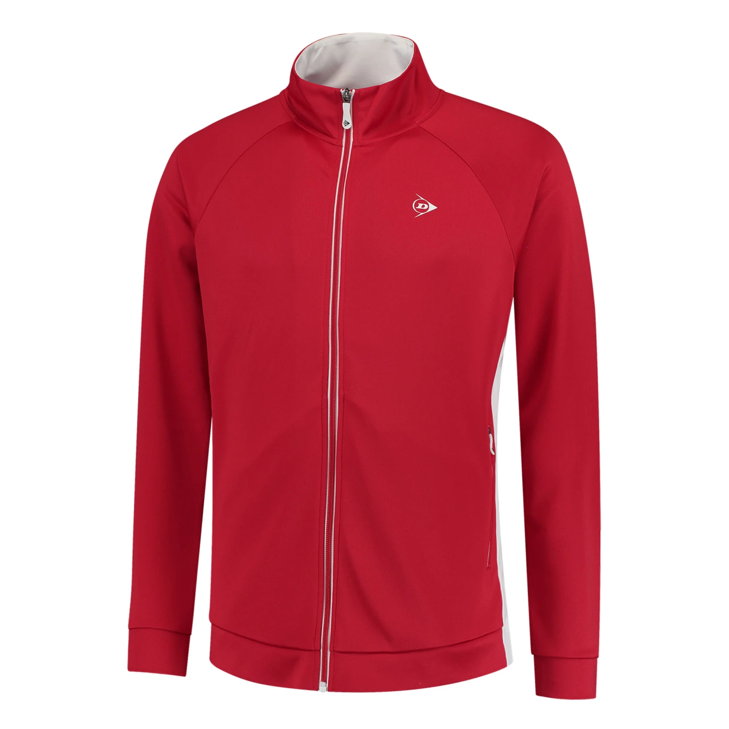 Dunlop Knitted Giacca Da Allenamento Uomini - Rosso, Bianco 3 Dunlop Knitted Giacca Da Allenamento Uomini - Rosso, Bianco