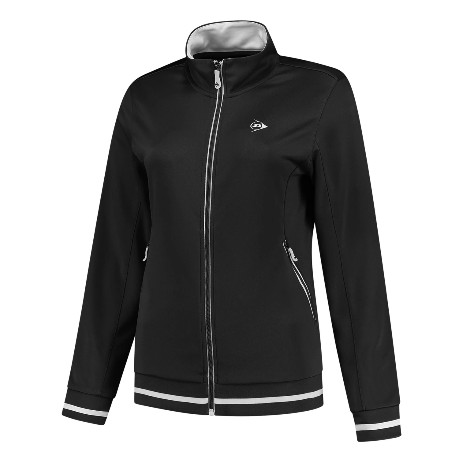 Dunlop Knitted Jacket Giacca Da Allenamento Ragazze - Nero 3 Dunlop Knitted Jacket Giacca Da Allenamento Ragazze - Nero