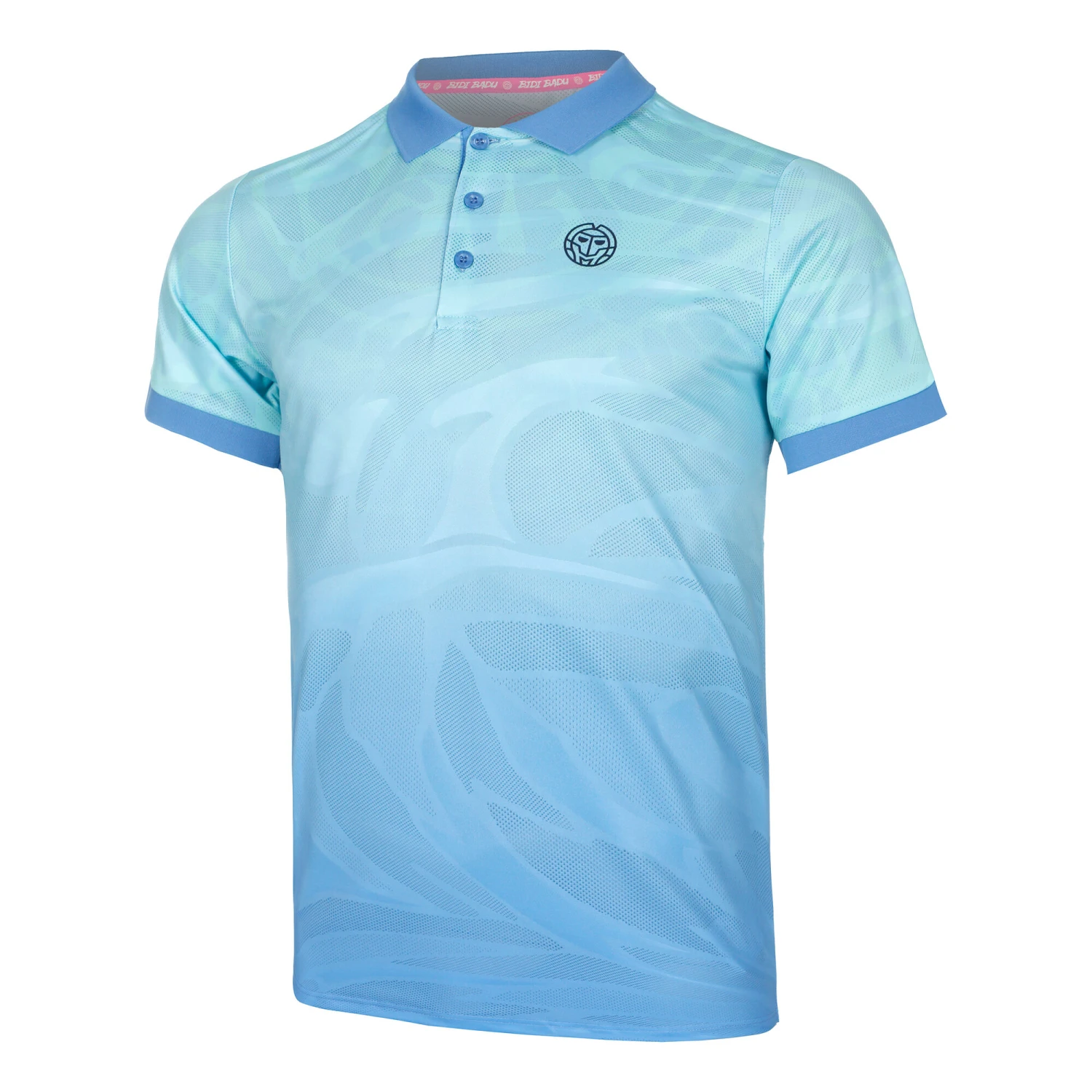 BIDI BADU Colortwist Polo Uomini - Turchese, Blu 3 BIDI BADU Colortwist Polo Uomini - Turchese, Blu