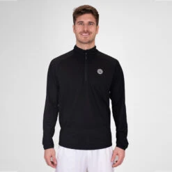 BIDI BADU Crew Manica Lunga Uomini - Nero