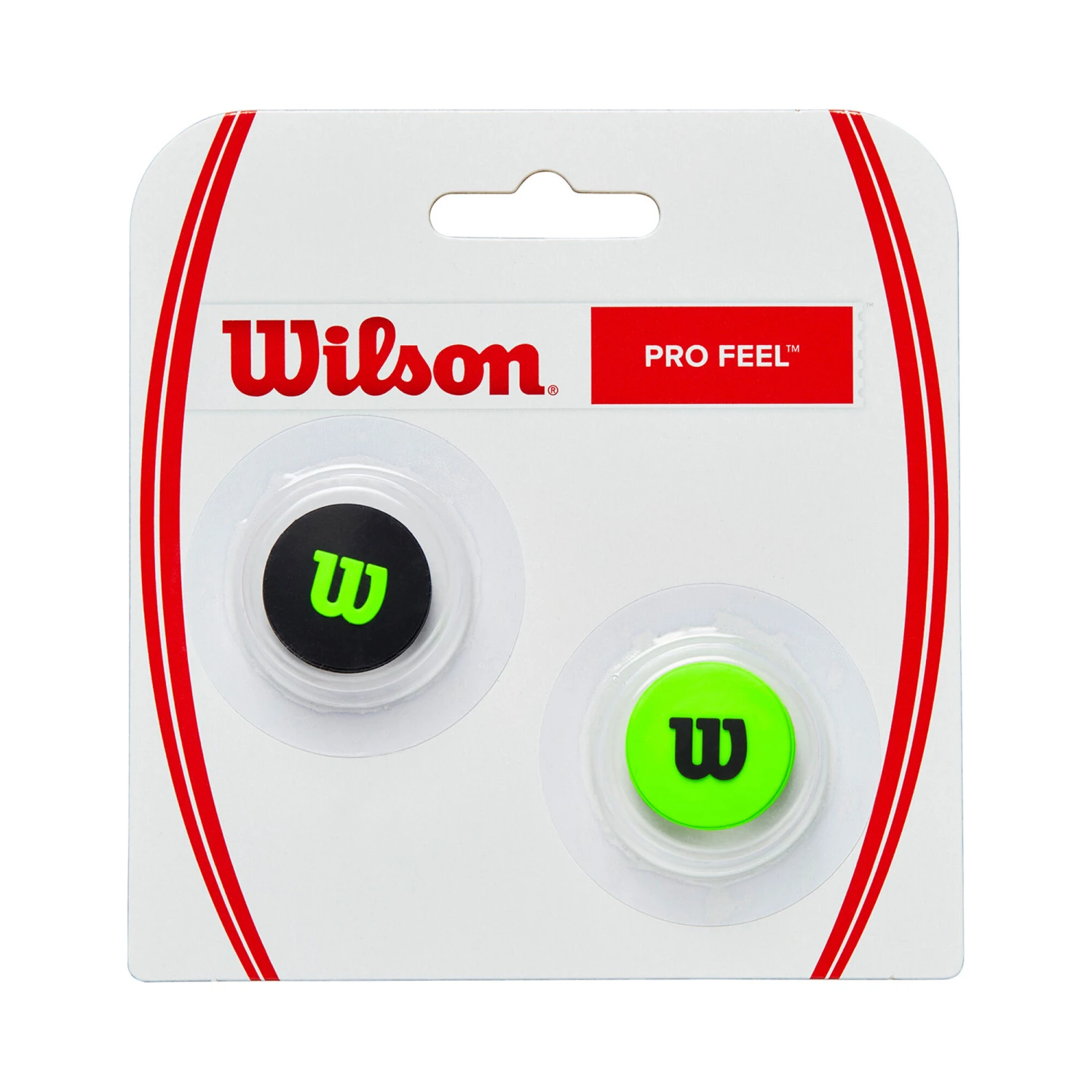 Wilson Pro Feel Blade Antivibrazioni Confezione Da 2 - Nero, Verde 3 Wilson Pro Feel Blade Antivibrazioni Confezione Da 2 - Nero, Verde