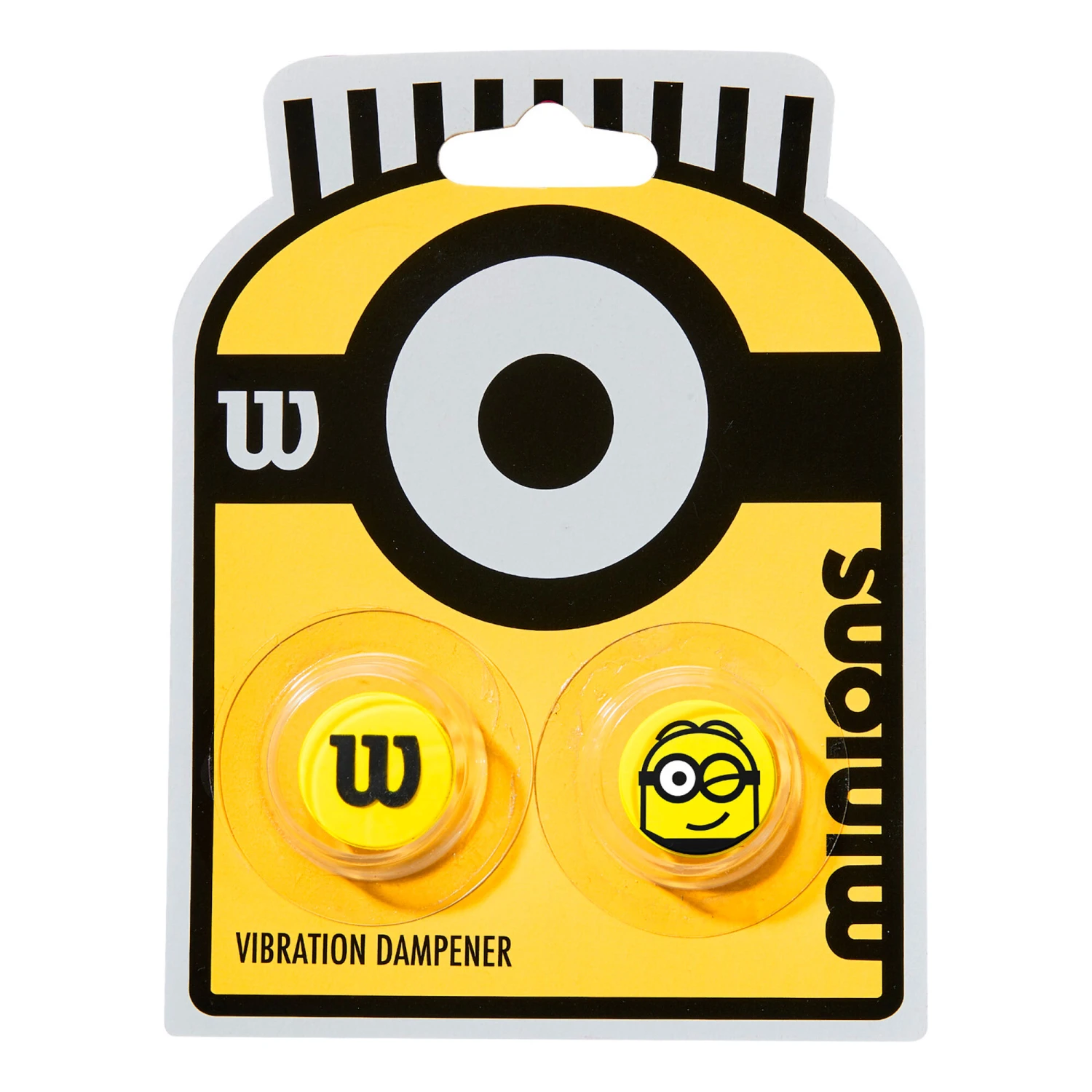 Wilson Minions Vibrations Antivibrazioni Confezione Da 2 - Giallo, Blu 3 Wilson Minions Vibrations Antivibrazioni Confezione Da 2 - Giallo, Blu