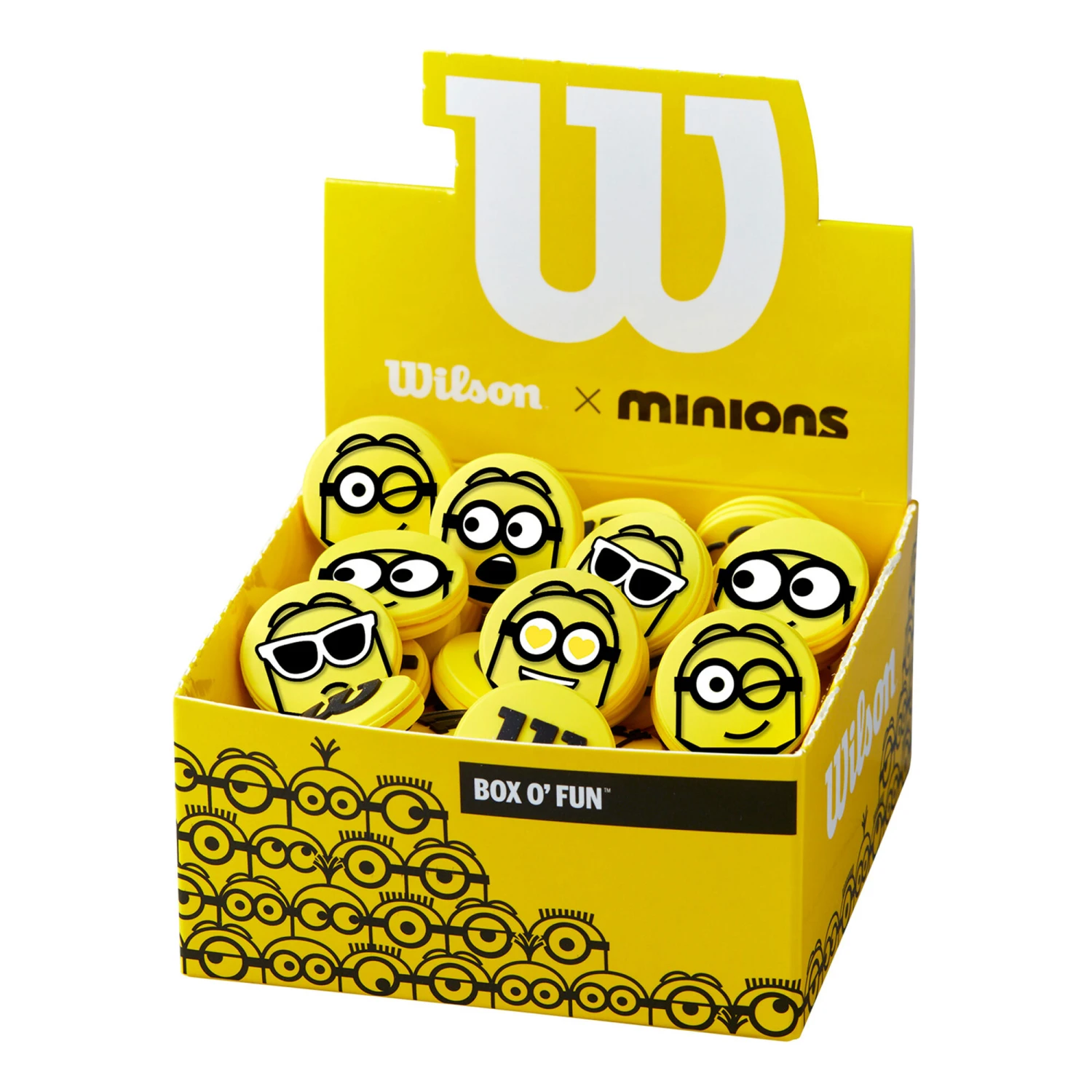 Wilson Minions Vibrations Antivibrazioni Scatola Da 50 - Blu Chiaro, Giallo 3 Wilson Minions Vibrations Antivibrazioni Scatola Da 50 - Blu Chiaro, Giallo