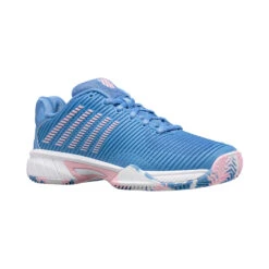 K-Swiss Hypercourt Express 2 Scarpa Per Terra Rossa Bambini - Blu, Bianco -Attrezzatura Da Tennis 02119000 000