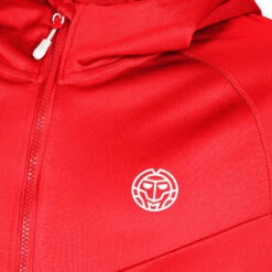 BIDI BADU Crew Hood Giacca Da Allenamento Ragazzi - Rosso -Attrezzatura Da Tennis 02140000 10 1