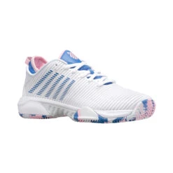 K-Swiss Hypercourt Supreme Scarpa Per Terra Rossa Donna - Bianco, Blu -Attrezzatura Da Tennis 02145000 000